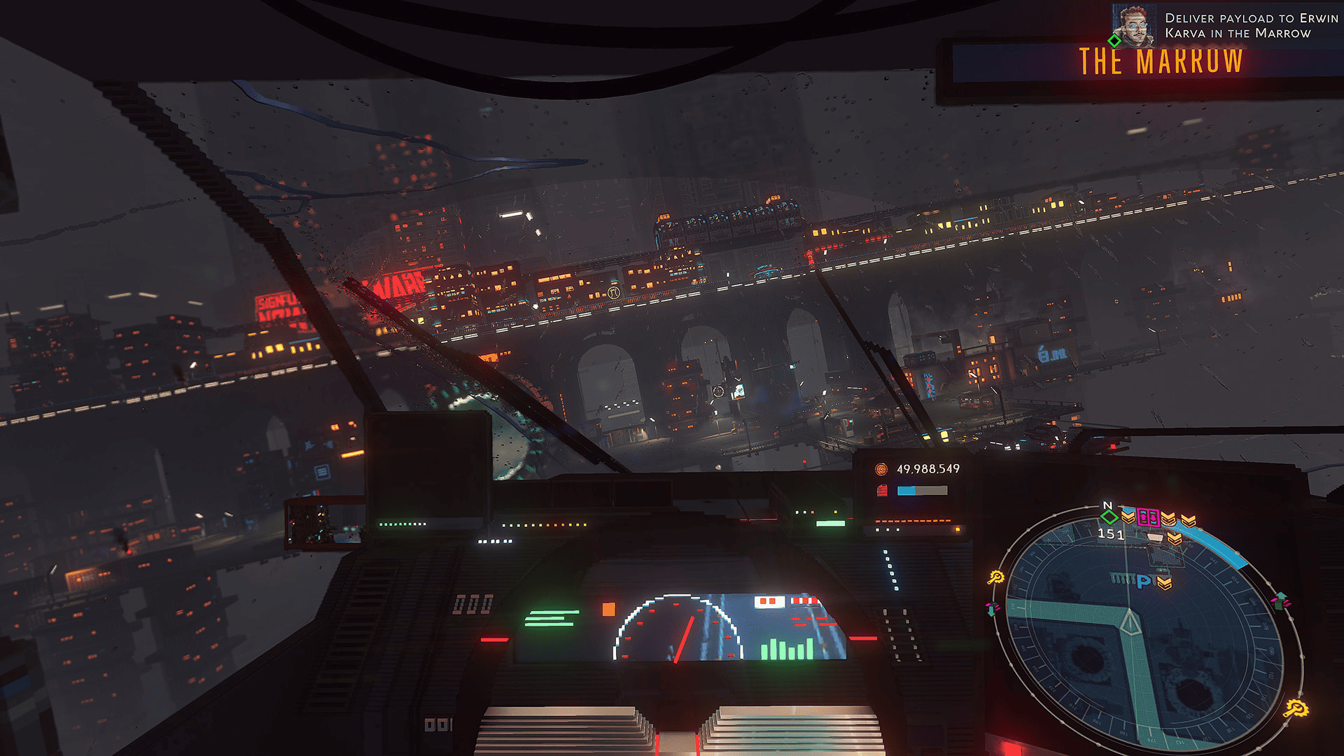 Cloudpunk Screenshot