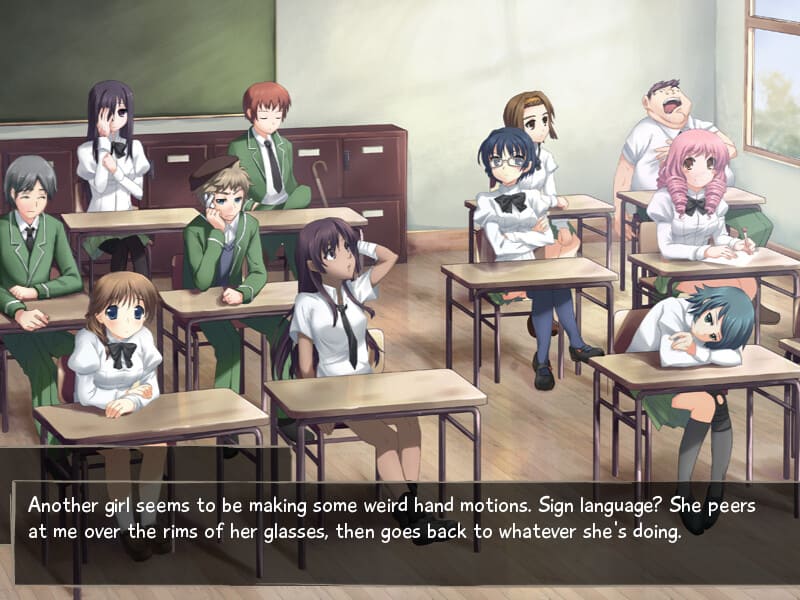 Katawa Shoujo Screenshot