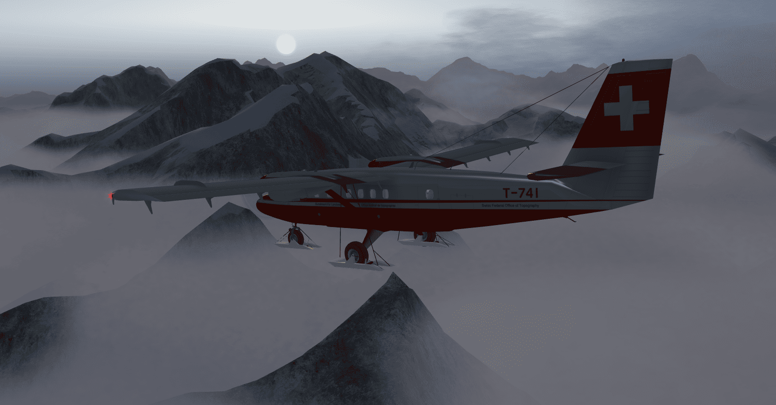 FlightGear Скриншот