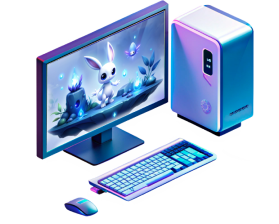 Размещаешь ПК