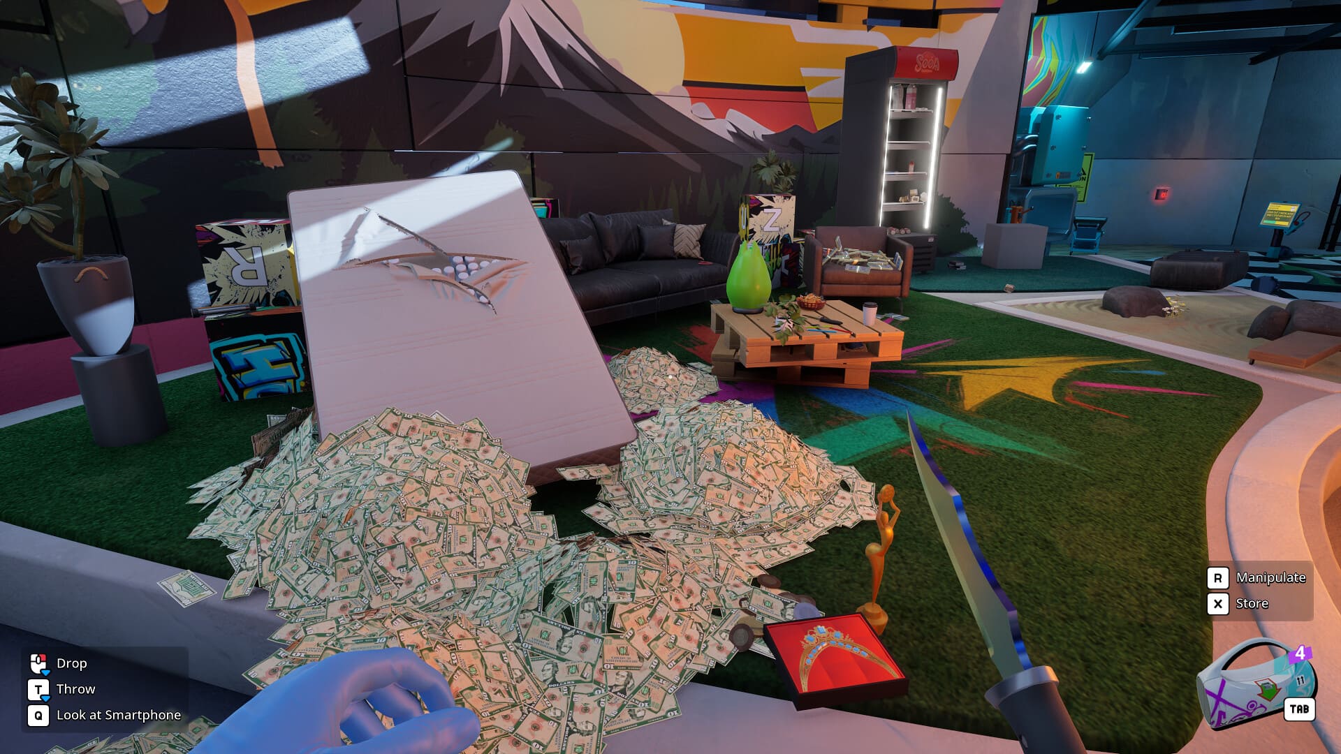 Cash Cleaner Simulator Screenshot