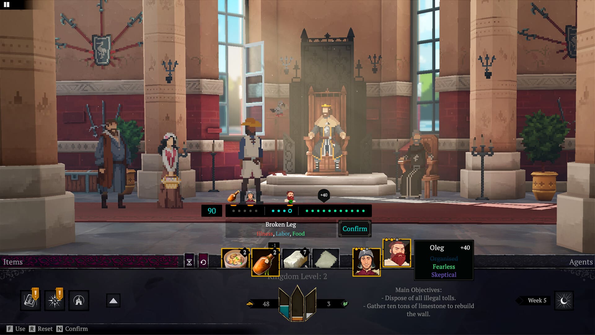 Yes, Your Grace 2: Snowfall Screenshot