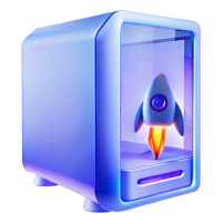 Стеклянный игровой компьютер