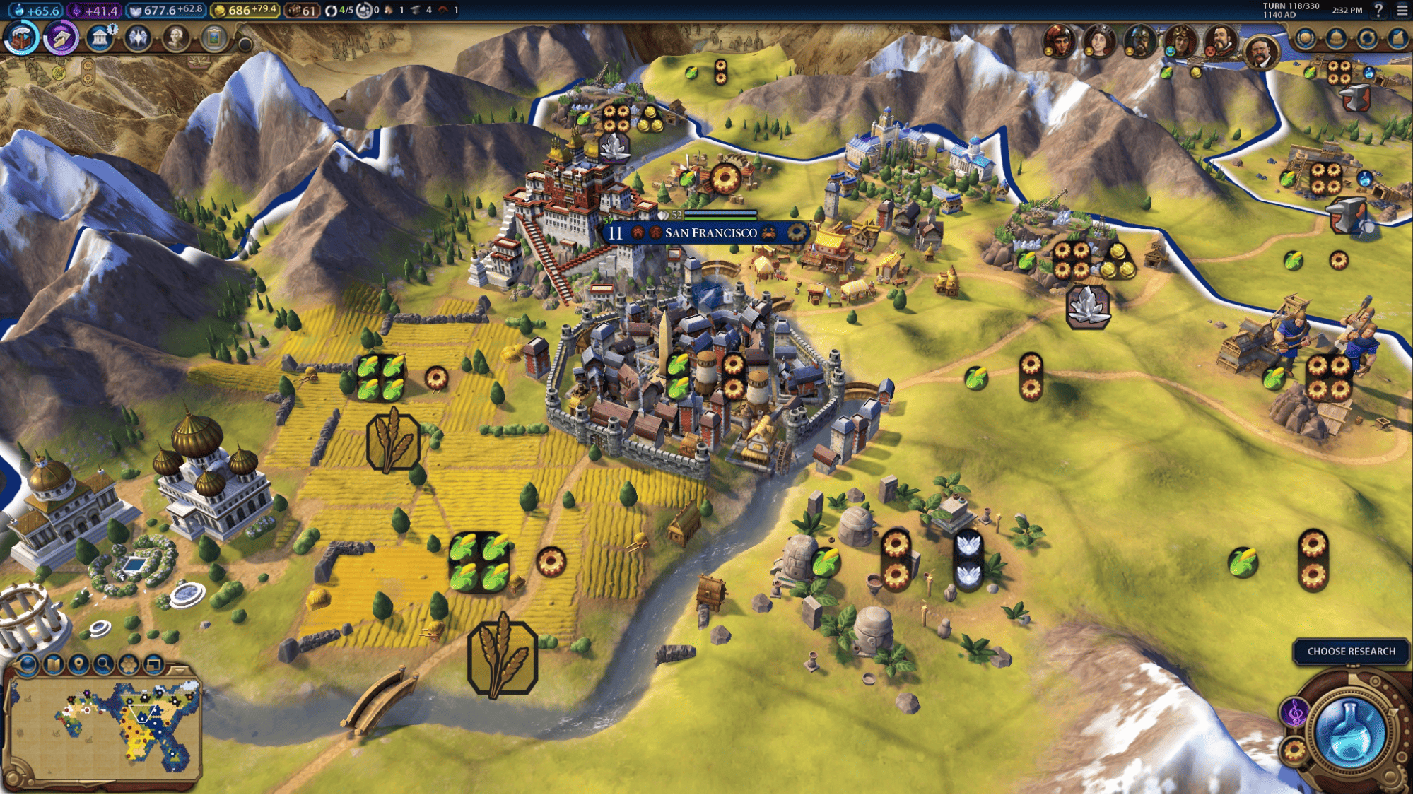 Sid Meier's Civilization Screenshot